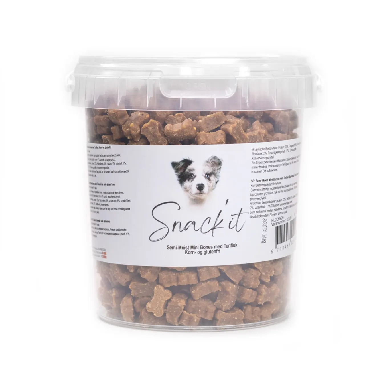 Snackit Semi-Moist Mini Bones tun 500 g